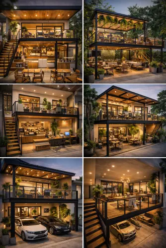 Mezannine Cafe Modern di Salemba