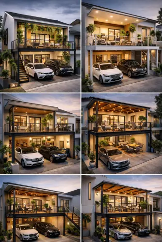 Mezannine Teras Rumah Keren di Salemba
